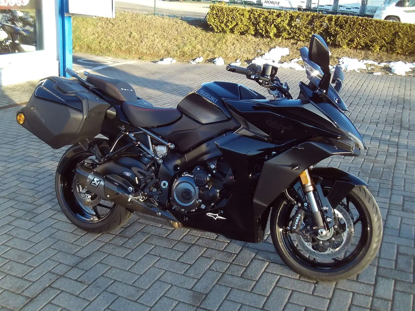 Suzuki GSX-S 1000 Koffer, Akra, Komfortsitz... Чорний - 1