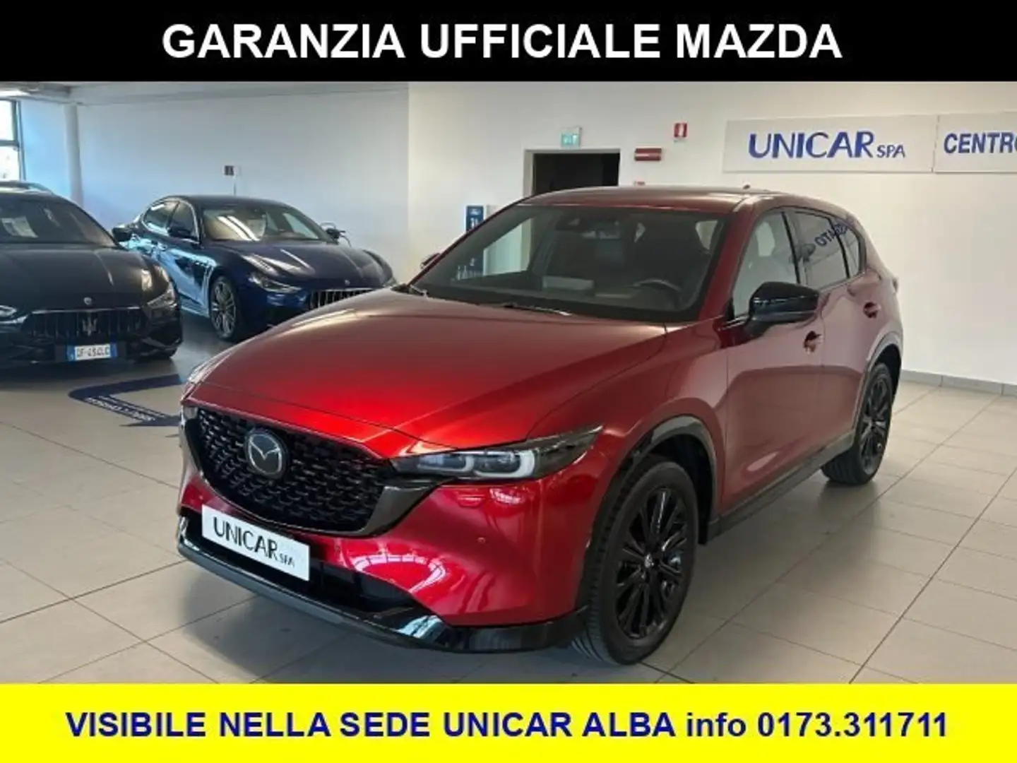 Mazda CX-5 2.200 DIESEL 184 CV HOMURA + PLUS PACK AWD C.AUTO Rosso - 1