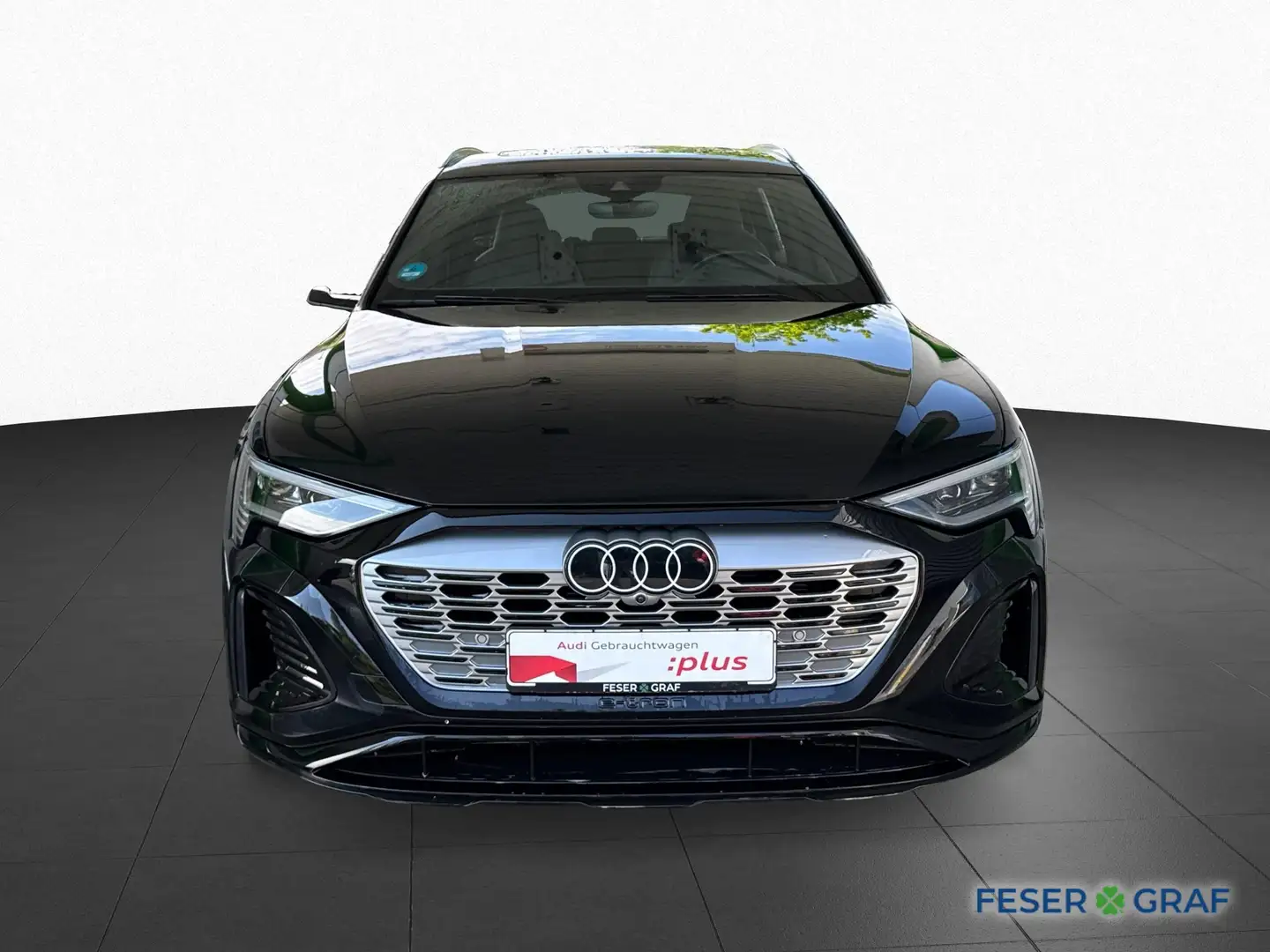 Audi Q8 e-tron S line 55 qu. ACC+B&O+HEADUP+PANO Schwarz - 2