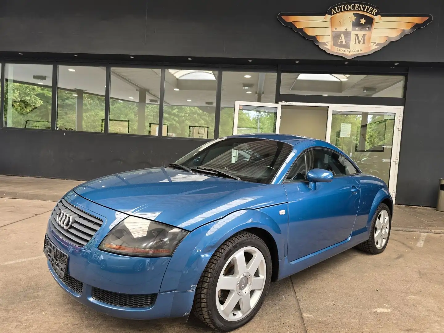 Audi TT Coupe 1.8 T S-Line LEDER/KLIMA/BT/SZH/REMUS Bleu - 1