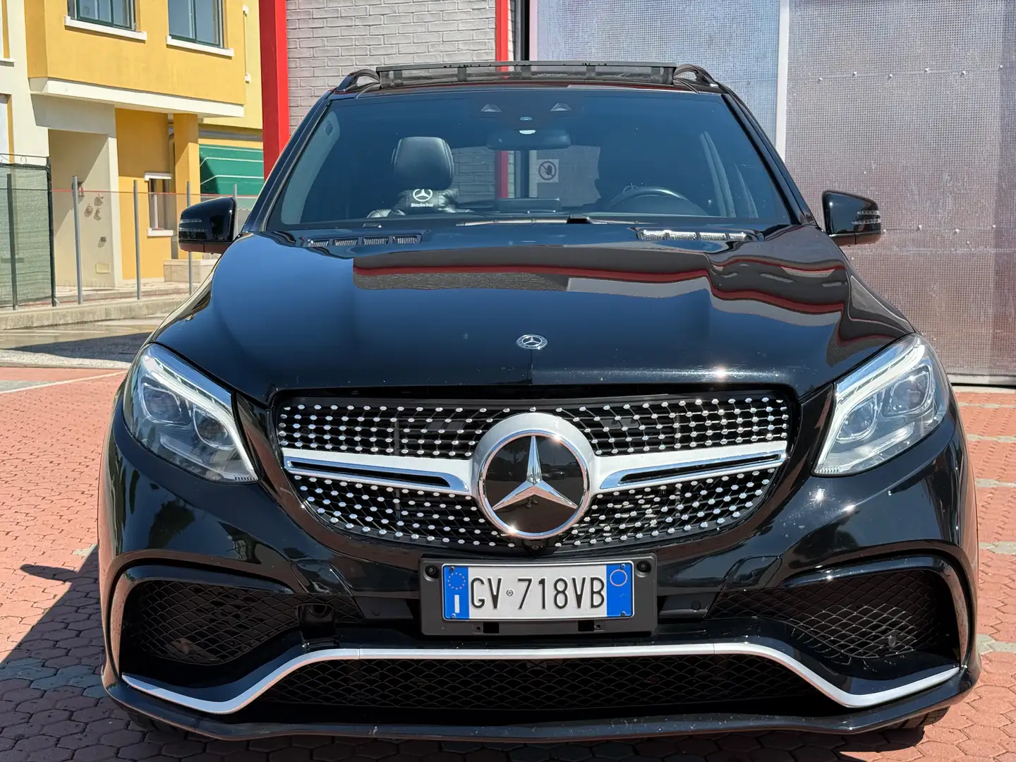 Mercedes-Benz GLE 350 GLE - W166 d Premium Plus 4matic auto MOTORE NUOVO Nero - 2