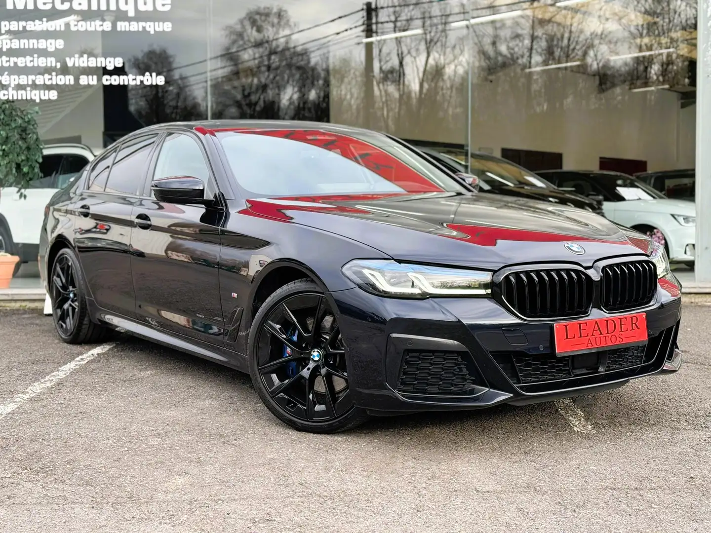 BMW 530 🟩2.0 ESSENCE/ELECTRIQUE 184CV PACK M - GARANTIE Schwarz - 2