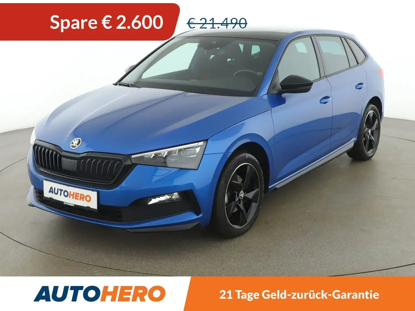 Skoda Scala 1.5 TSI ACT Monte Carlo Blau - 1