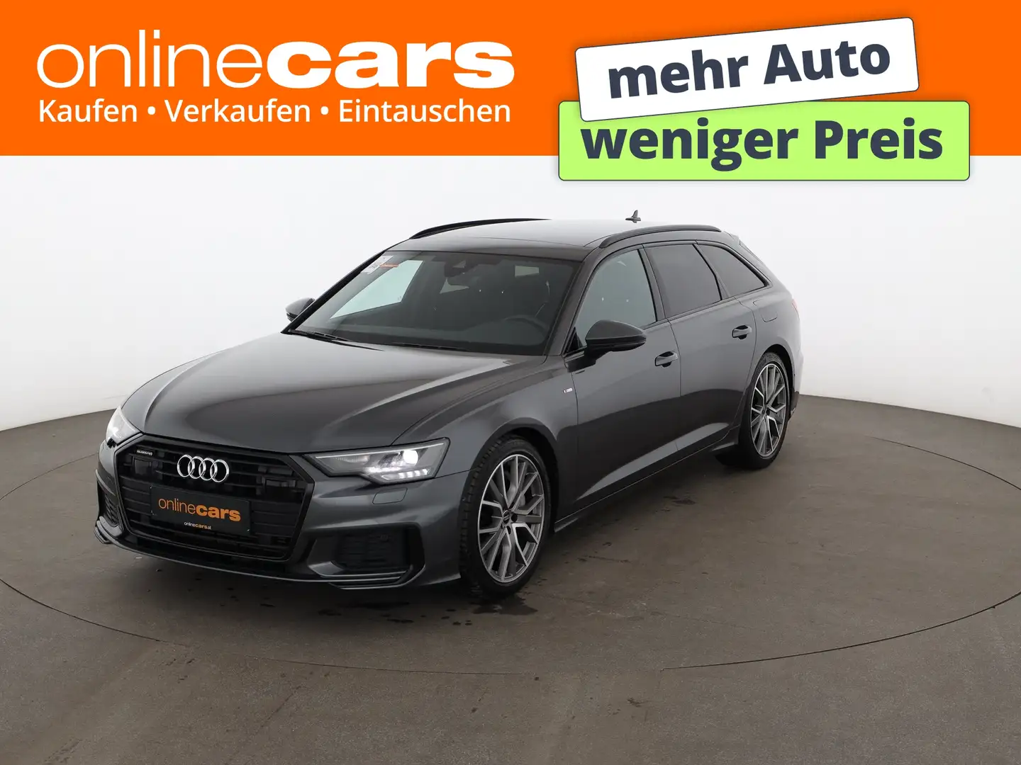Audi A6 Avant 50 TFSI e quattro S-Line Aut LED SKY AHK Grau - 1