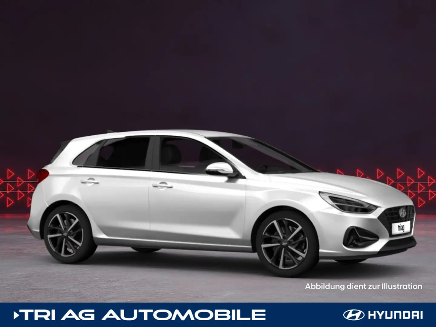 Hyundai i30 5-Türer Advantage Automatik 7-DCT Navi Sitzh Bianco - 2