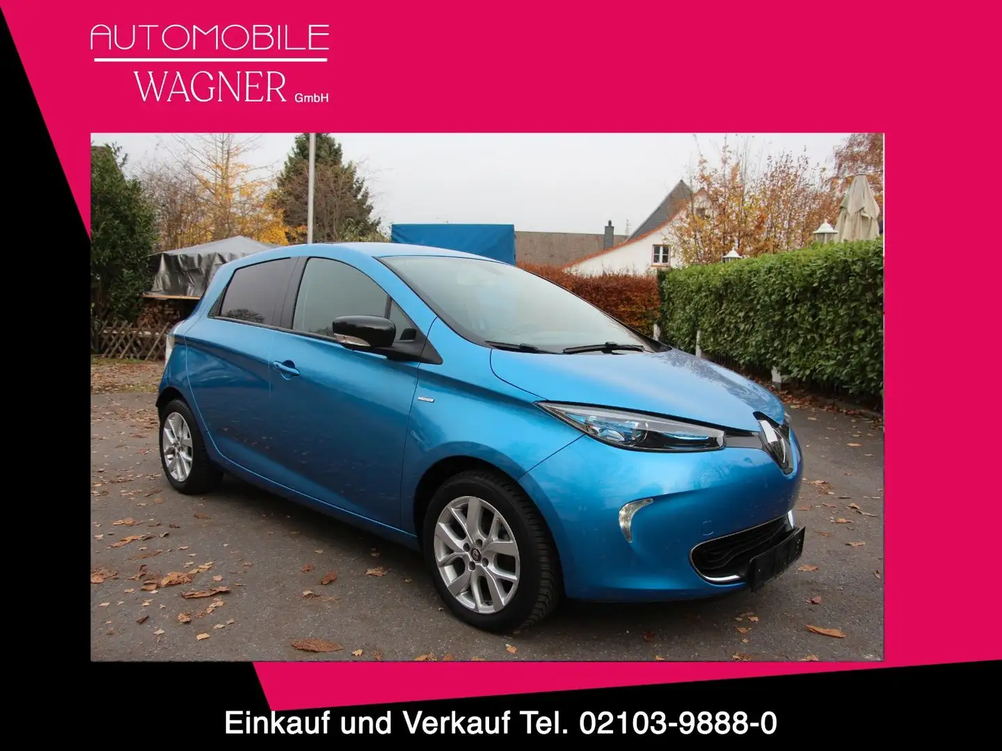 Renault ZOE Limited R110 mit Batterie /38330 Blau - 1