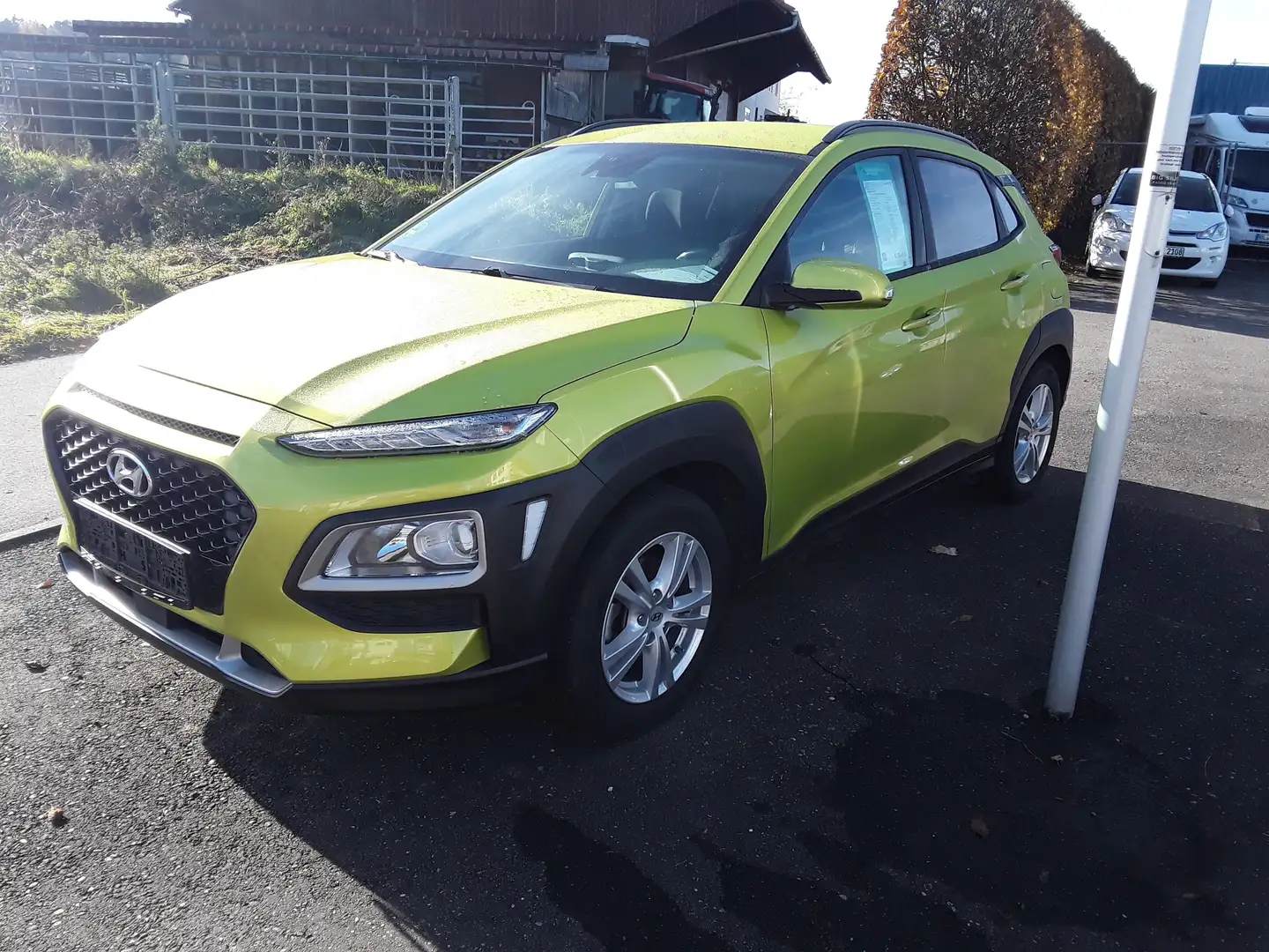 Hyundai KONA YES! 2WD 1. Hand, NAVI, RFK, KLIMA Winterpaket Jaune - 1
