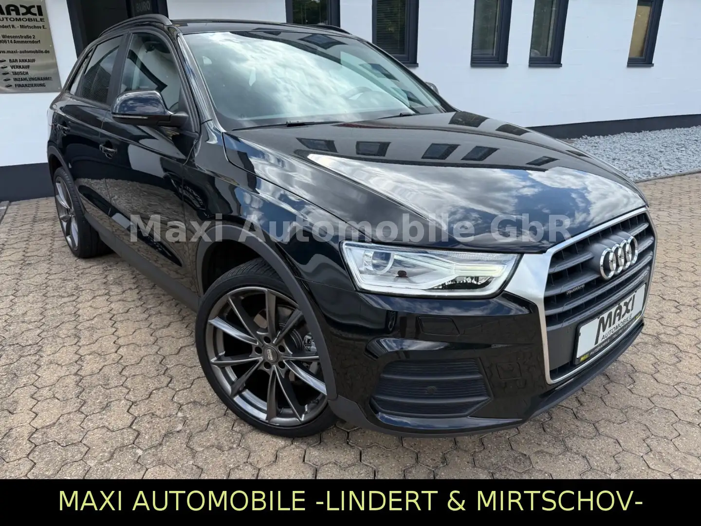 Audi Q3 2.0 TDI quattro-2.HAND-NAV-XEN-AHK-KAMERA-20Z Schwarz - 1