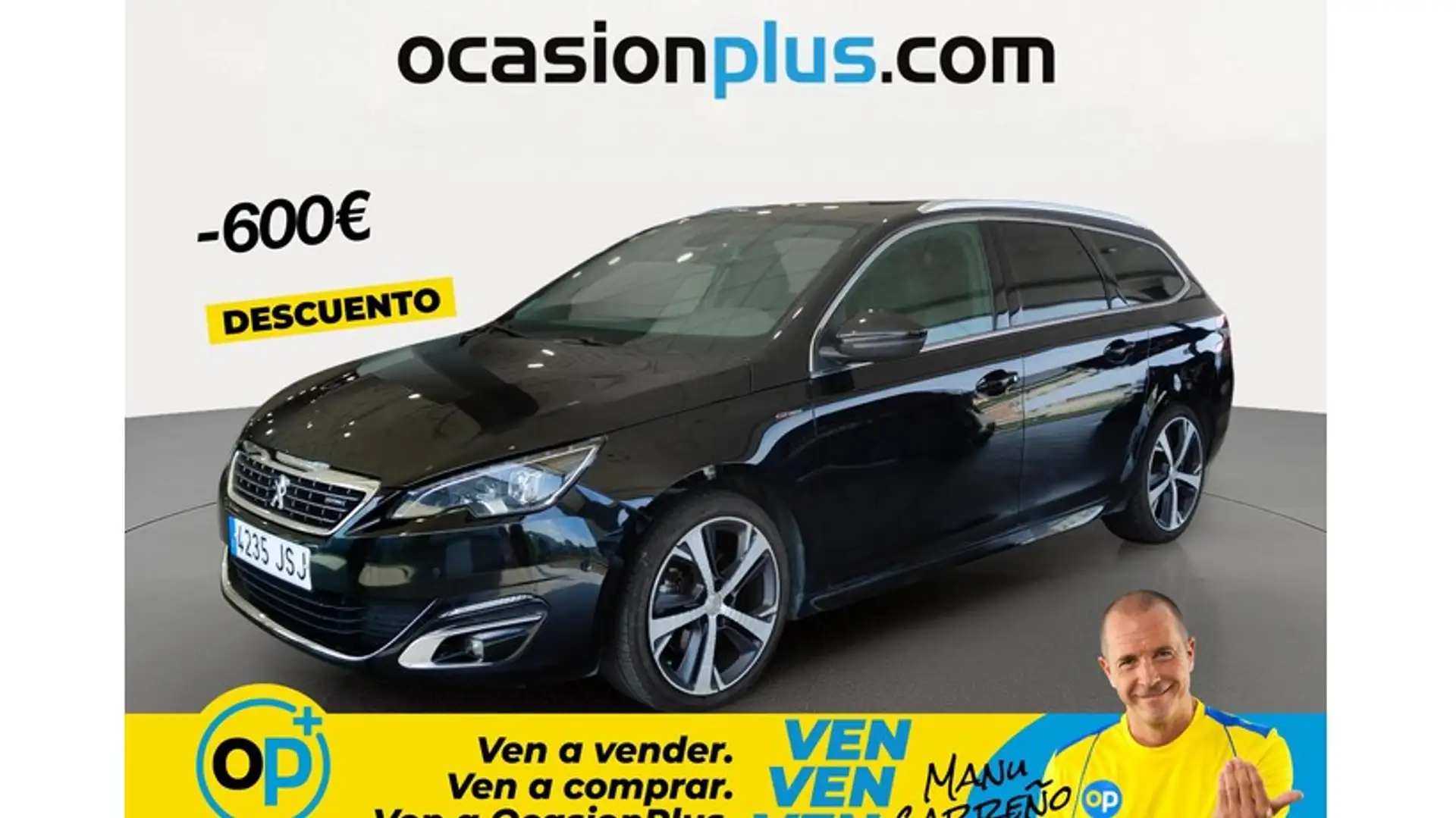 Peugeot 308 SW 2.0 BlueHDi GT Line 150 Negro - 1