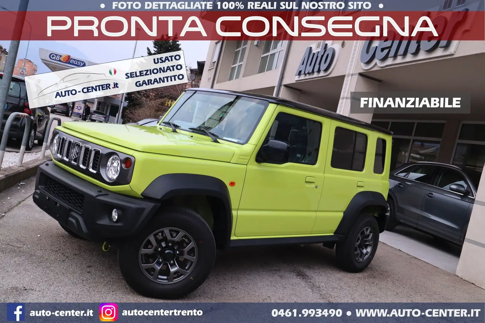 Suzuki Jimny 1.5 AT Allgrip 5PORTE AUTOVETTURA Giallo - 1
