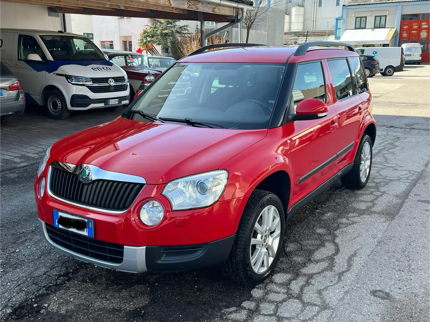 Skoda Yeti 1.8 TSI 4x4 Xenon Navi Rojo - 1