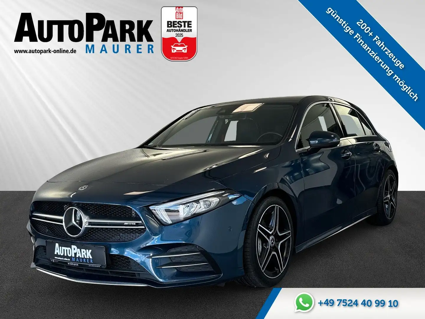 Mercedes-Benz A 35 AMG 4Matic*LED*Ditsronic+*Ambiente*Kamera Albastru - 1