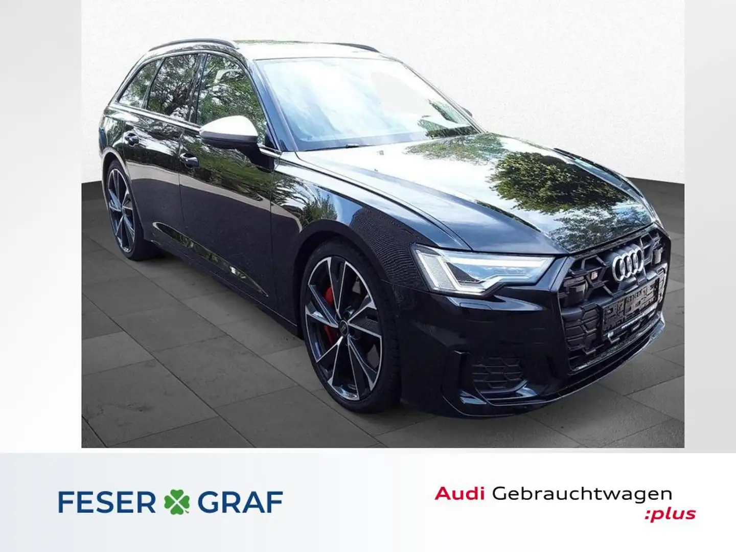 Audi S6 Avant TDI qu. tiptro+ACC+Matrix+B&O+Kamera+ Noir - 1