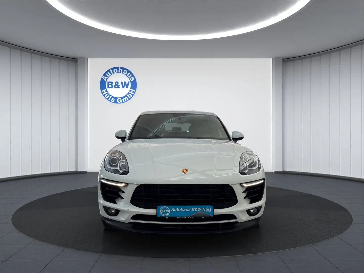Porsche Macan S LEDER*PDLS*KAM*TEMP*NAVI*DAB*SPUR*PCM Weiß - 2