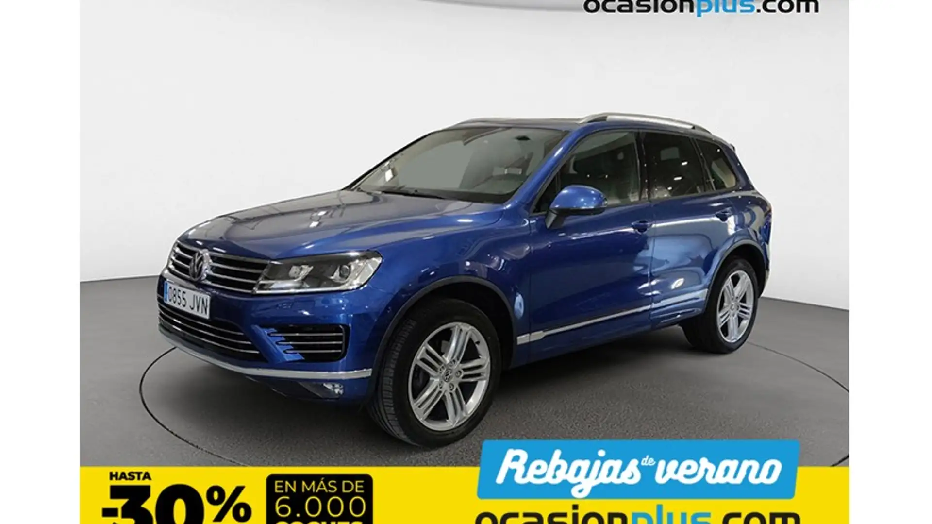 Volkswagen Touareg 3.0TDI V6 BMT R-Line 150kW Tiptronic Azul - 1