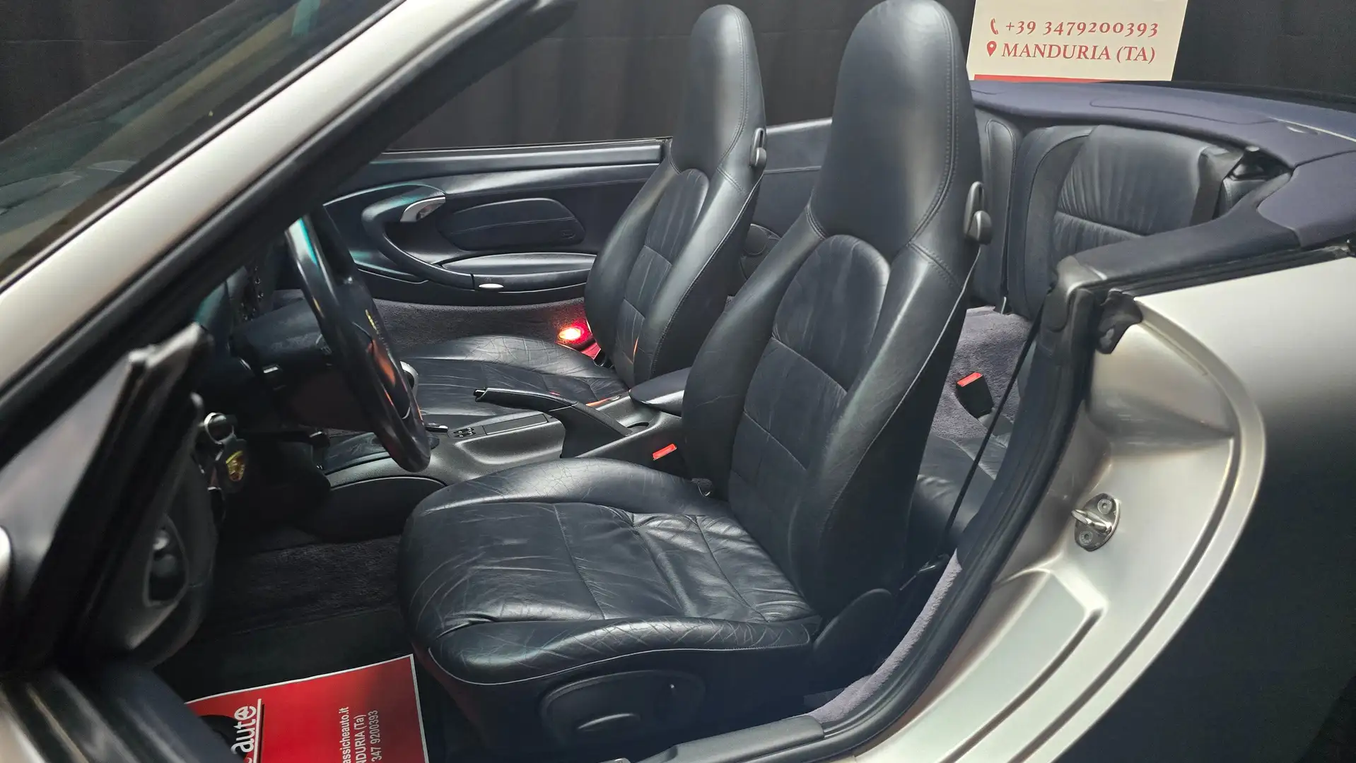 Porsche 911 911 Cabrio 3.4 Carrera MANUALE ASI CON CRS Grau - 2