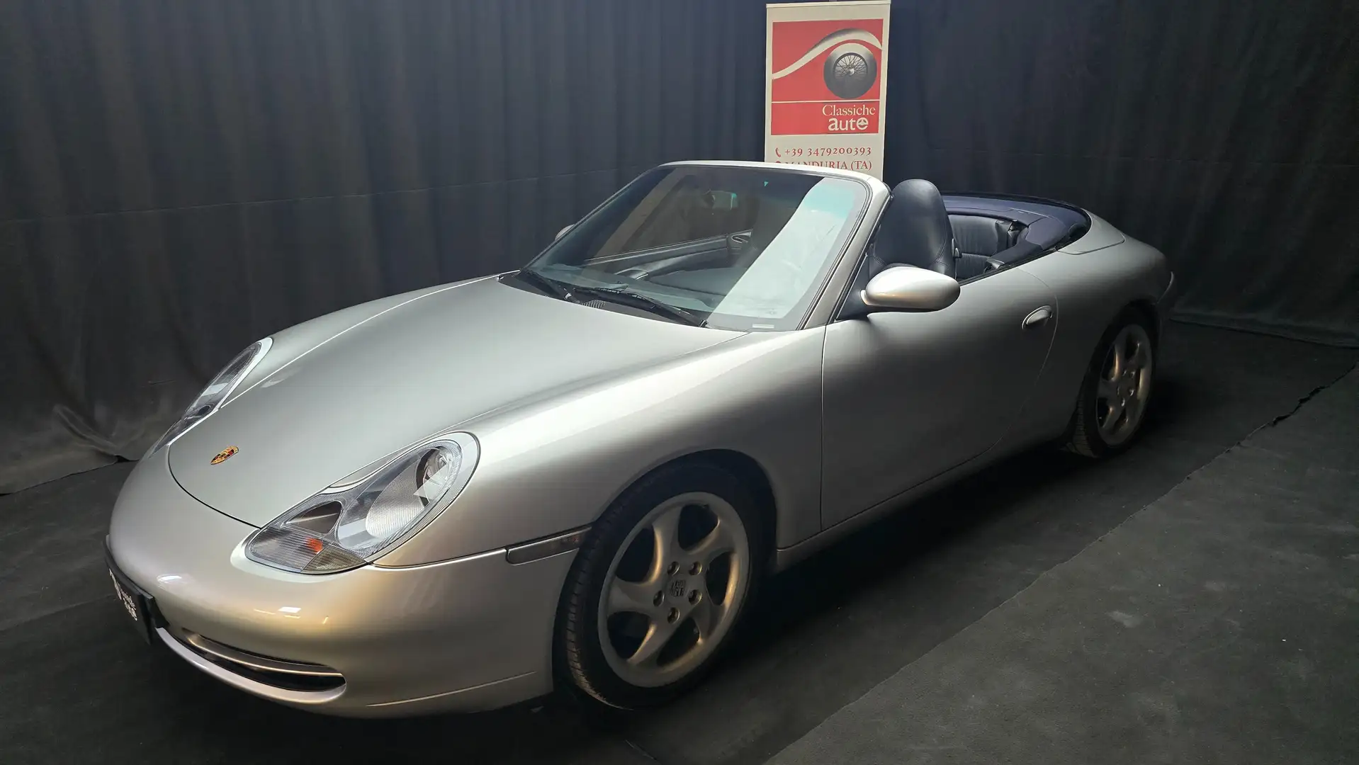 Porsche 911 911 Cabrio 3.4 Carrera MANUALE ASI CON CRS Grau - 1