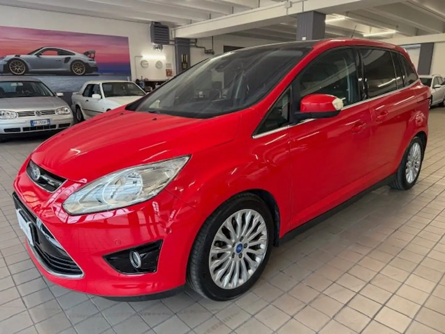 Ford C-Max C-Max7 1.6 tdci Titanium 115cv Roşu - 1