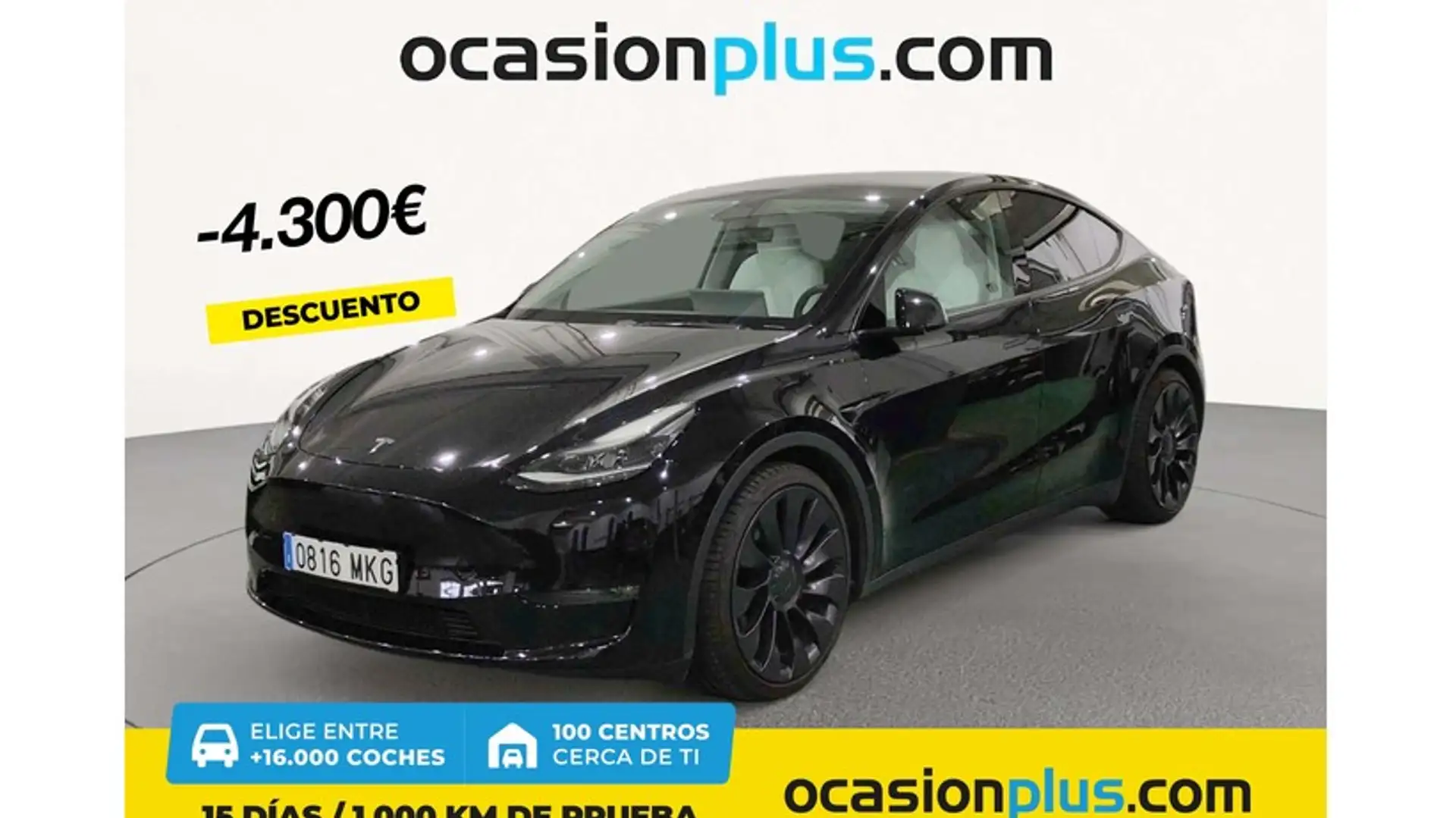 Tesla Model Y Gran Autonomia AWD Negro - 1
