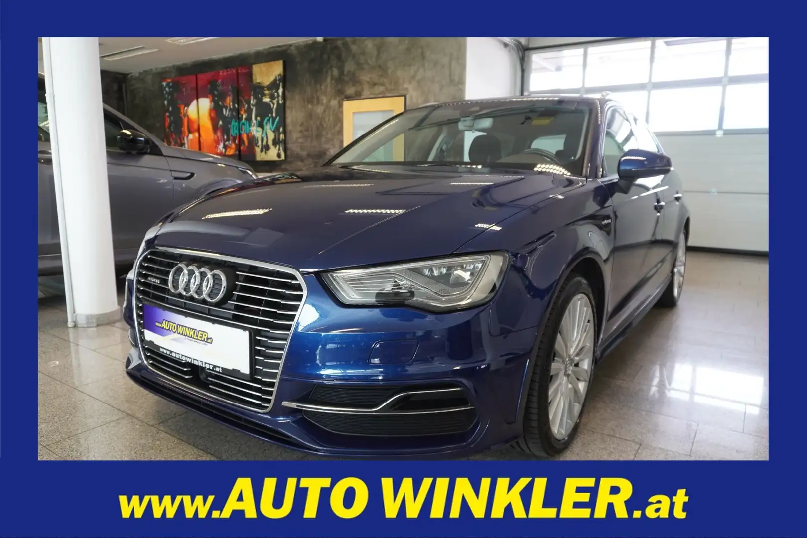 Audi A3 SB e-tron PHEV LED/Navi Bleu - 1