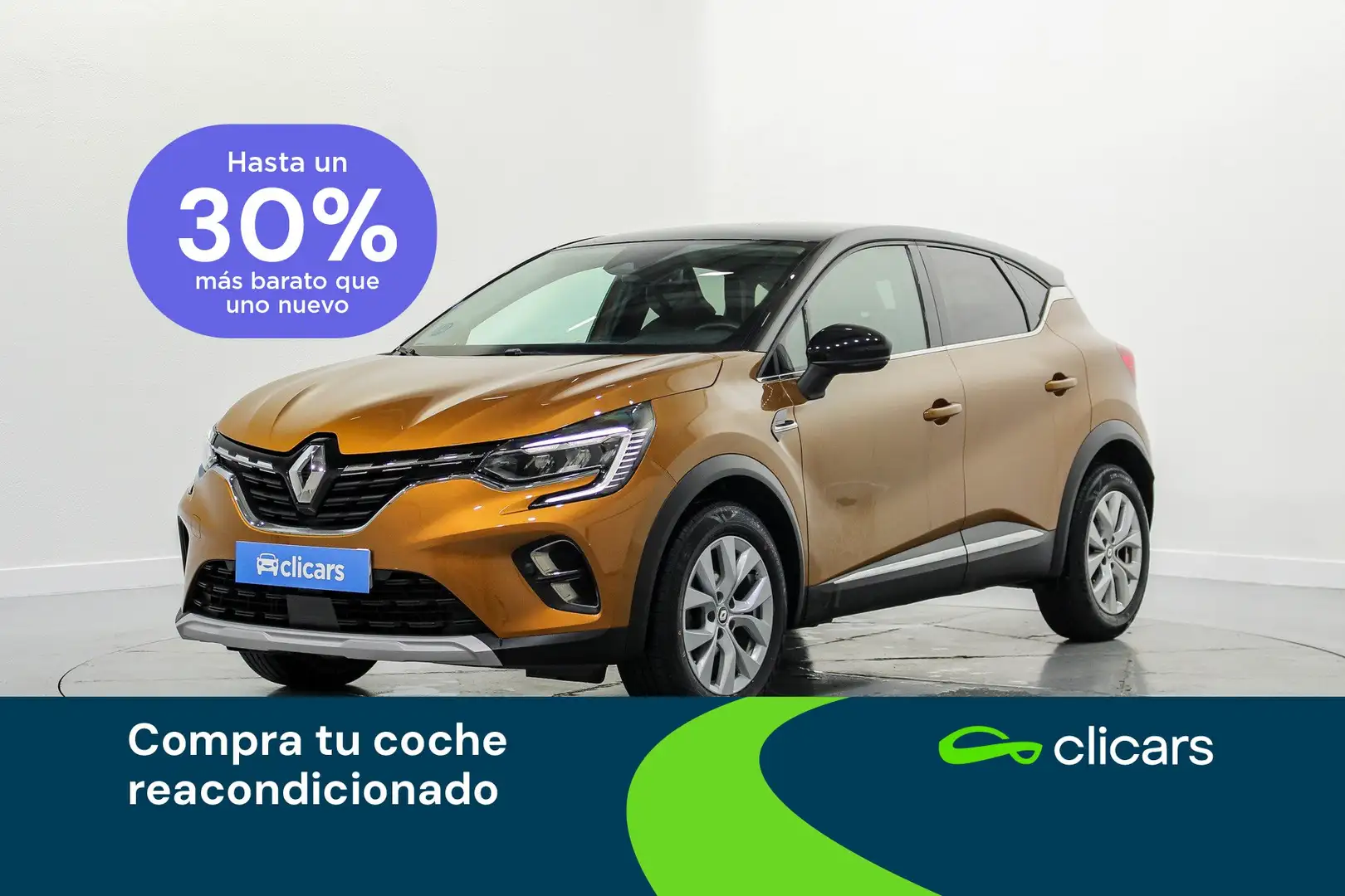 Renault Captur TCe GPF Micro Híbrido Zen EDC 103kW Naranja - 1