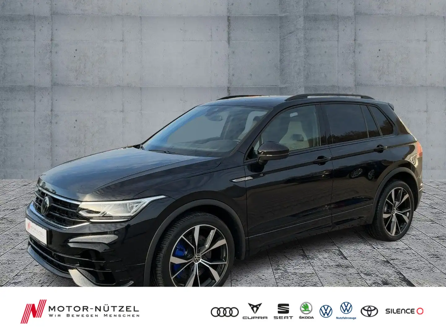 Volkswagen Tiguan R 2.0 TSI 4M DSG MATRIX+NAVI+AHK+PANO+ACC Schwarz - 1