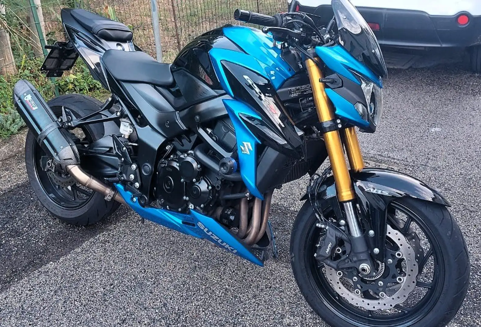 Suzuki GSX-S 750 ABS Bleu - 1