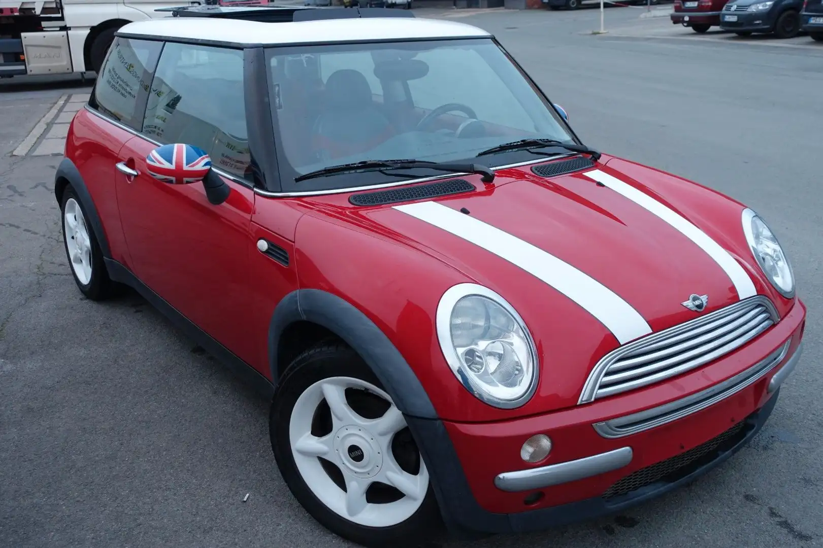 MINI Cooper Mini Cooper*el.PANORAMA-GLASDA*LEDER*SHZ* Rouge - 1