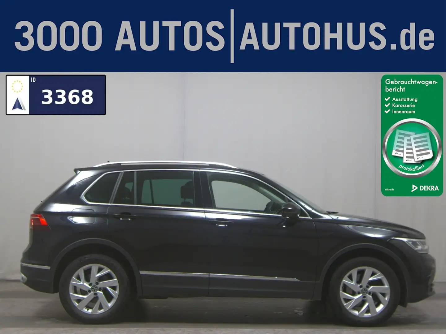 Volkswagen Tiguan 1.4 TSI eHybrid Elegance Navi AID Matrix Schwarz - 1