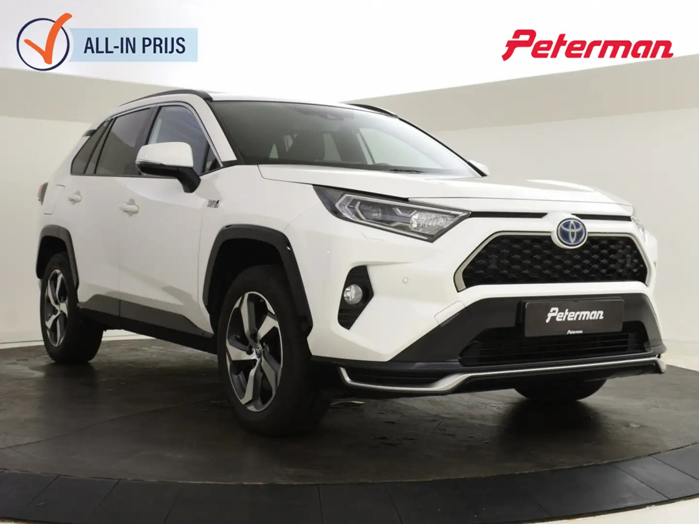 Toyota RAV 4 2.5 Plug In Hybride AWD Style | Trekhaak | Parkeer Blanc - 1