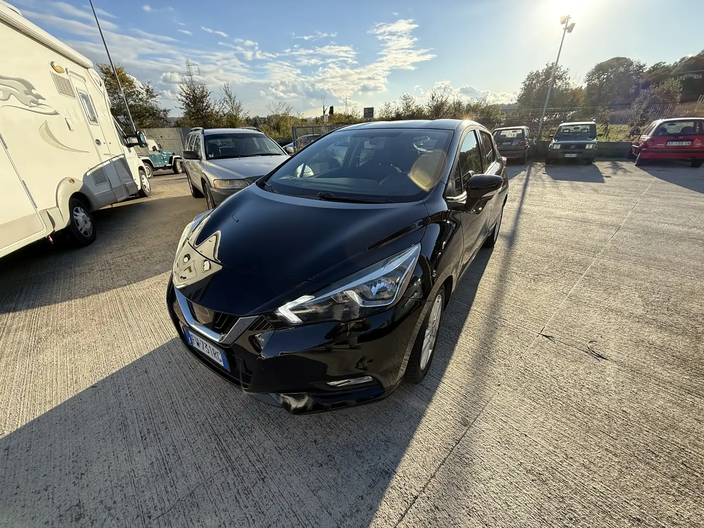 Nissan Micra Micra V 2017 1.0 Visia 71cv Nero - 1