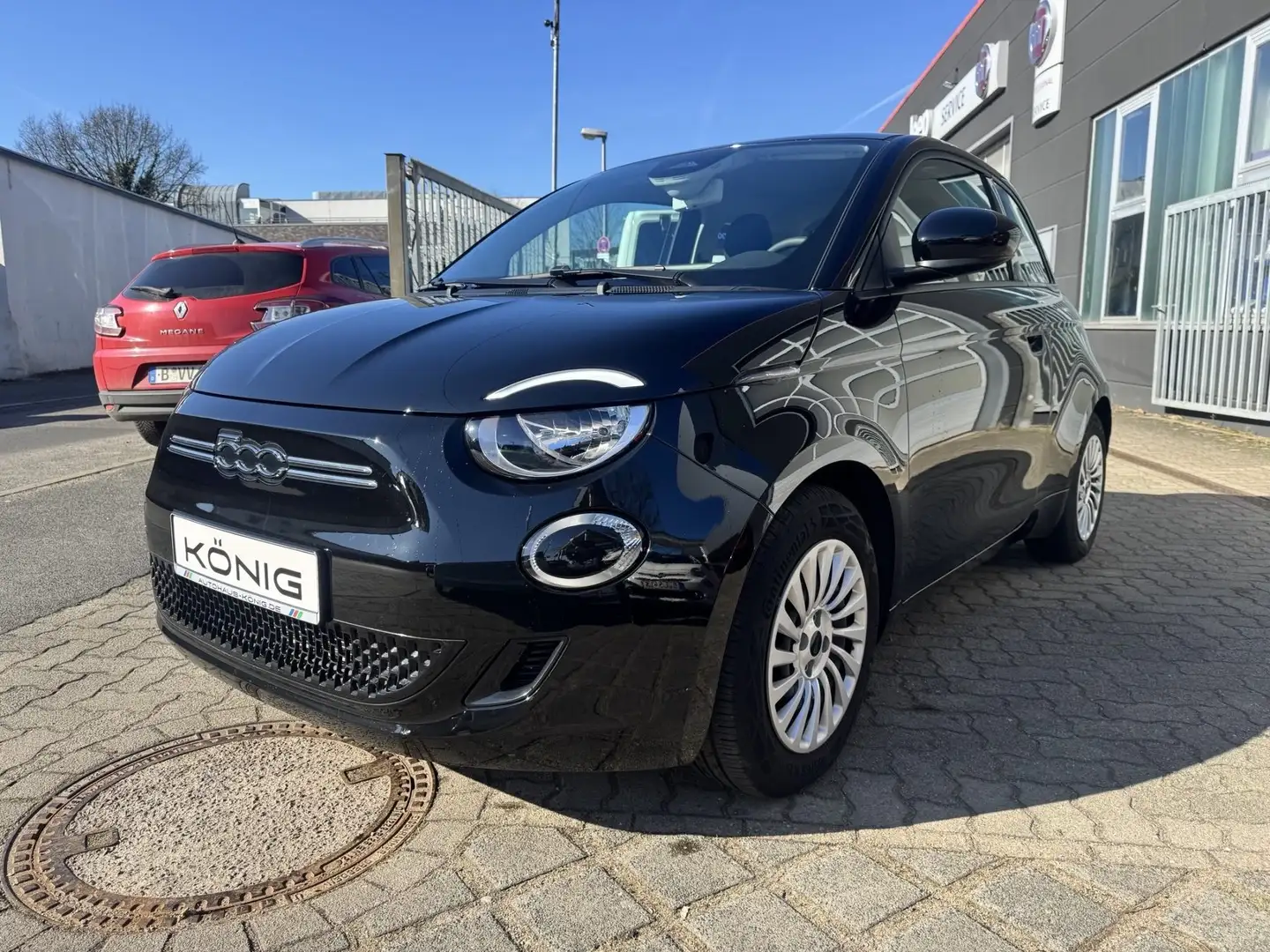 Fiat 500e Schwarz - 1