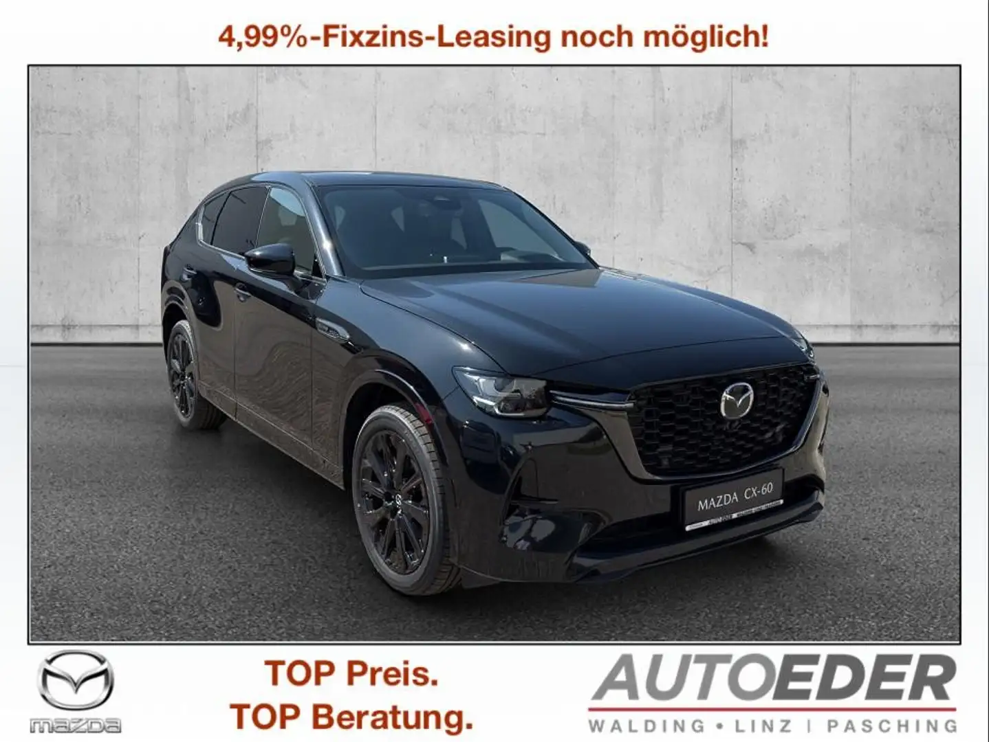 Mazda CX-60 3.3L e-SKYACTIV D AWD HOMURA Aut. Schwarz - 1