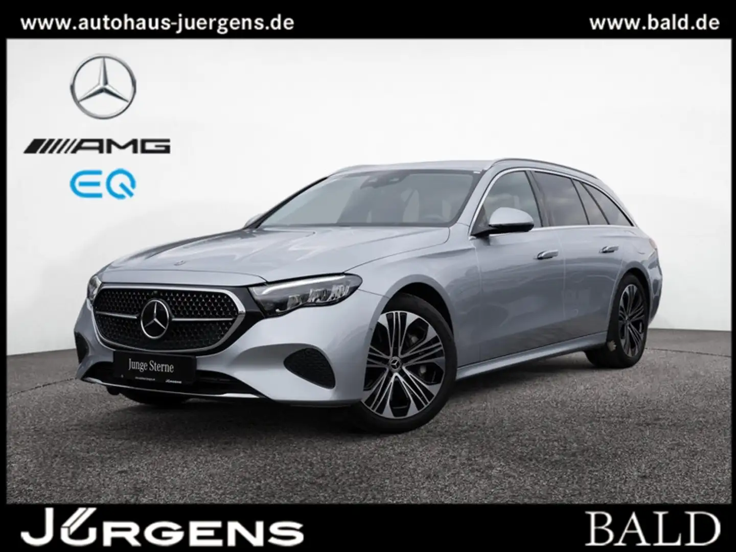 Mercedes-Benz E 300 e T Avantgarde/LED/Cam/Burm/AHK/Distr/19' Silber - 2