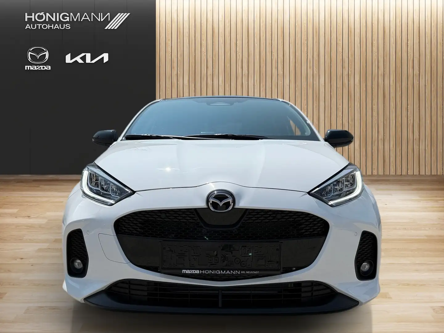 Mazda 2 Hybrid Homura Plus Aut. Weiß - 2