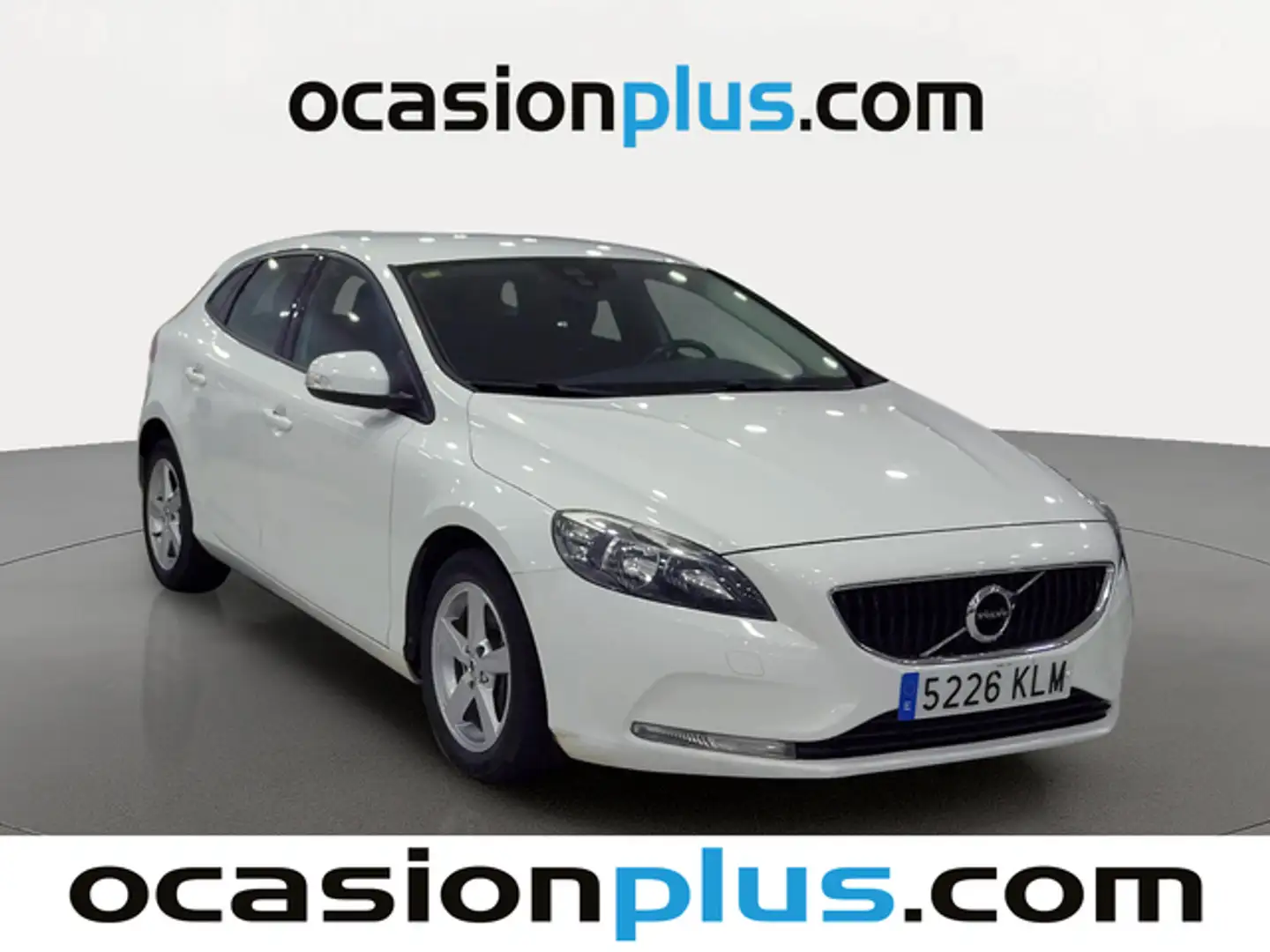 Volvo V40 D2 Kinetic Aut. 120 Blanco - 2