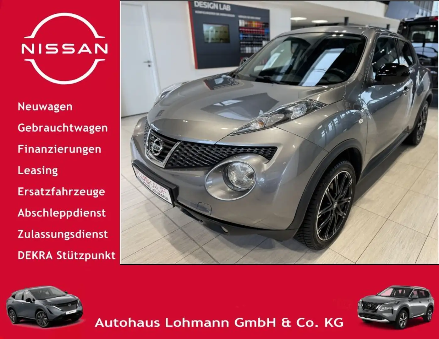 Nissan Juke 1.6 n-tec Anhängerkupplung 18-Zoll NISMO Grau - 1