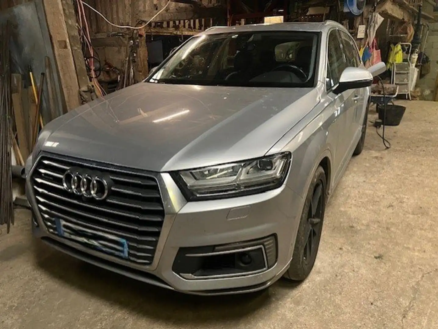 Audi Q7 3.0 V6 TDI e-tron 373 Tiptronic 8 Quattro 5pl Argent - 1