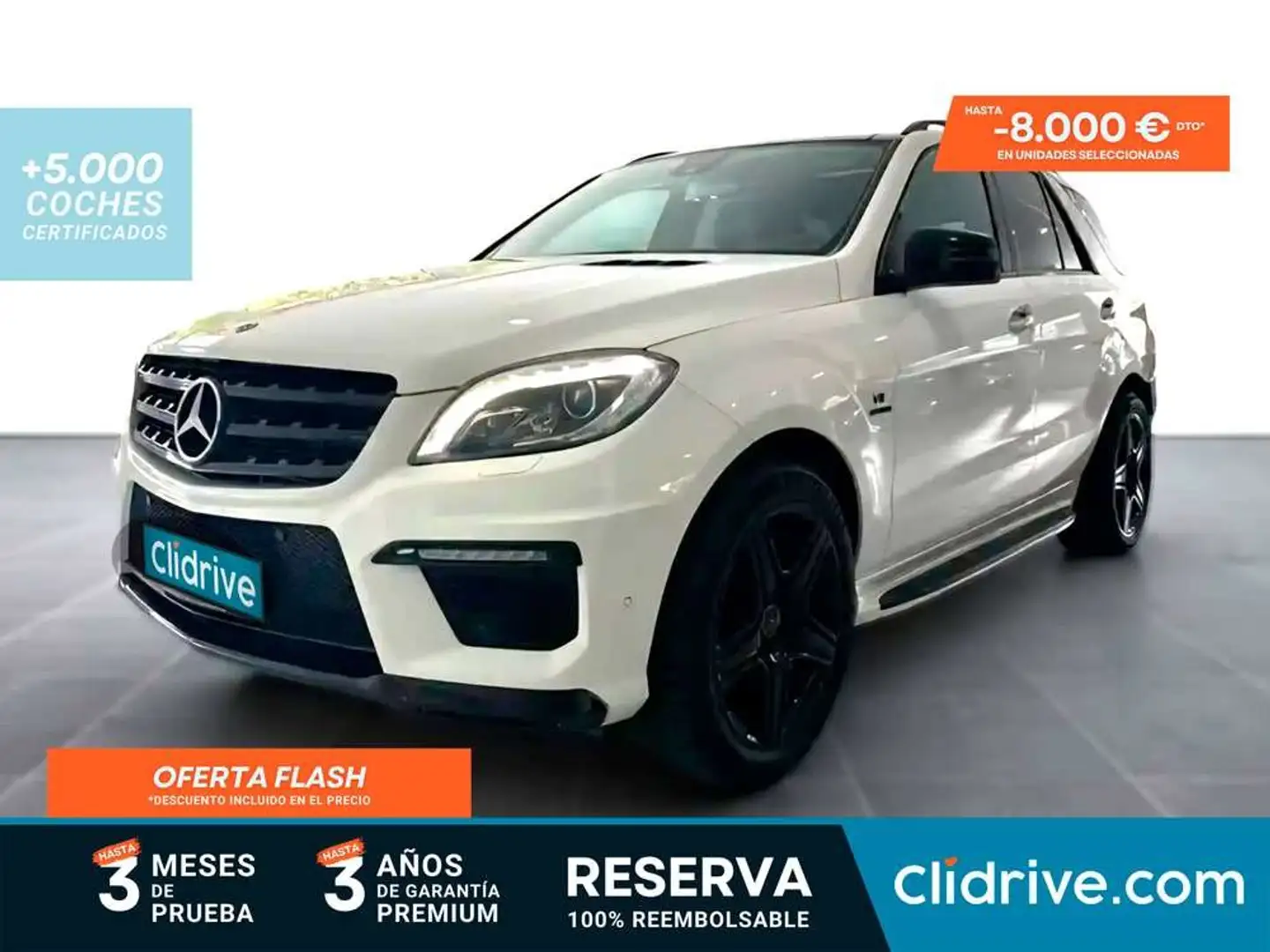 Mercedes-Benz ML 63 AMG 4M Aut. Blanco - 1
