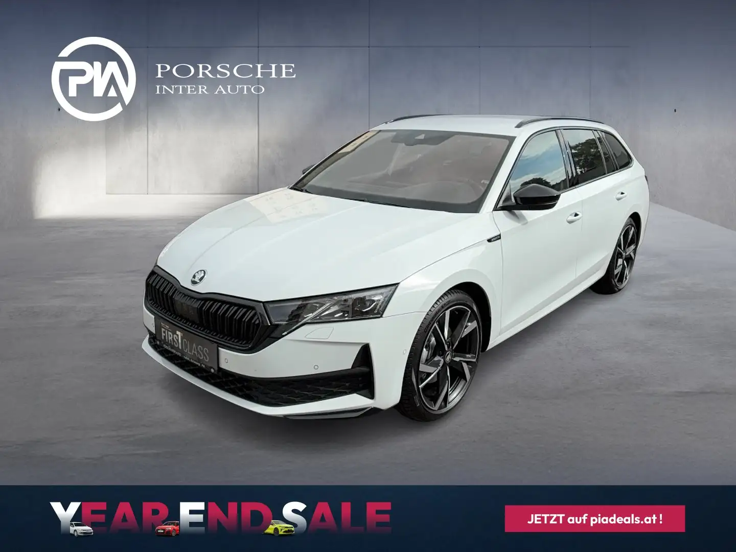 Skoda Octavia Sportline TDI Weiß - 1