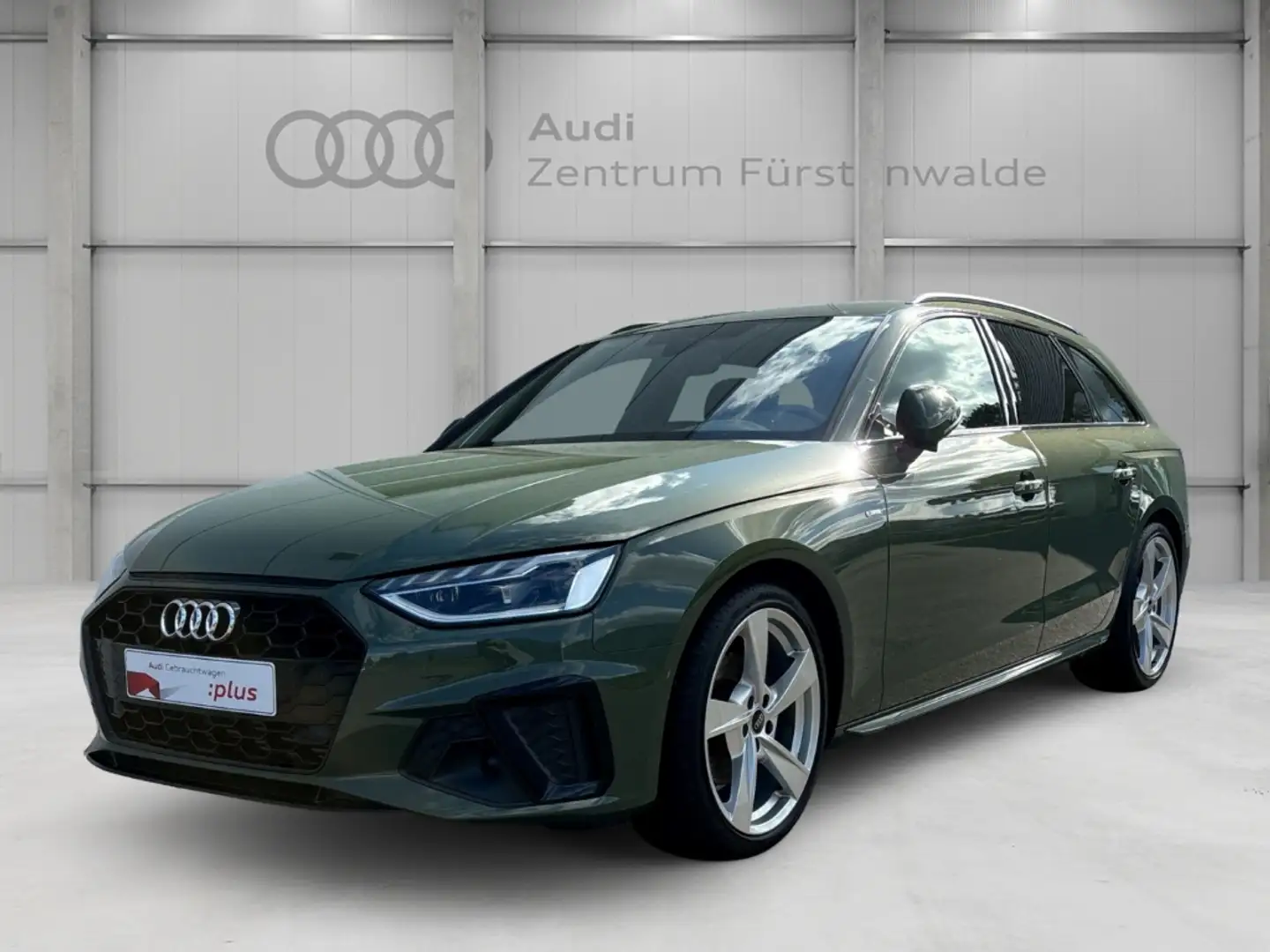 Audi A4 Avant 35 TFSI S line S tronic Navi Leder digitales Yeşil - 2