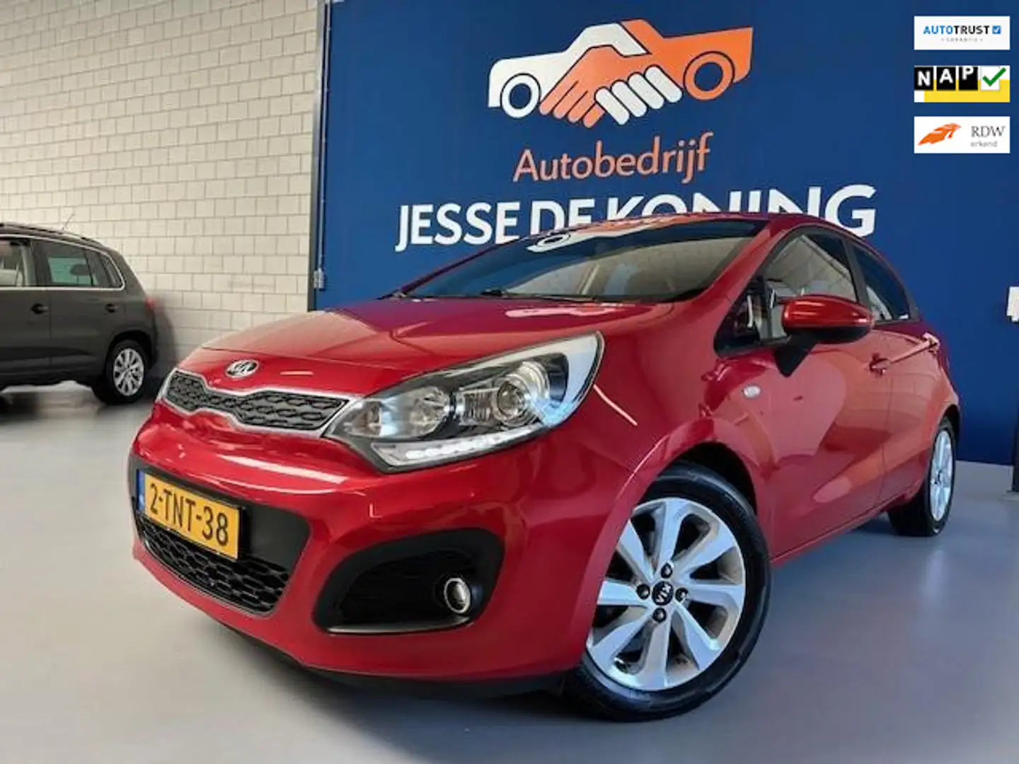 Kia Rio 1.2 CVVT BusinessLine,bj.2014,5 deurs, NAP met 159 Rood - 1