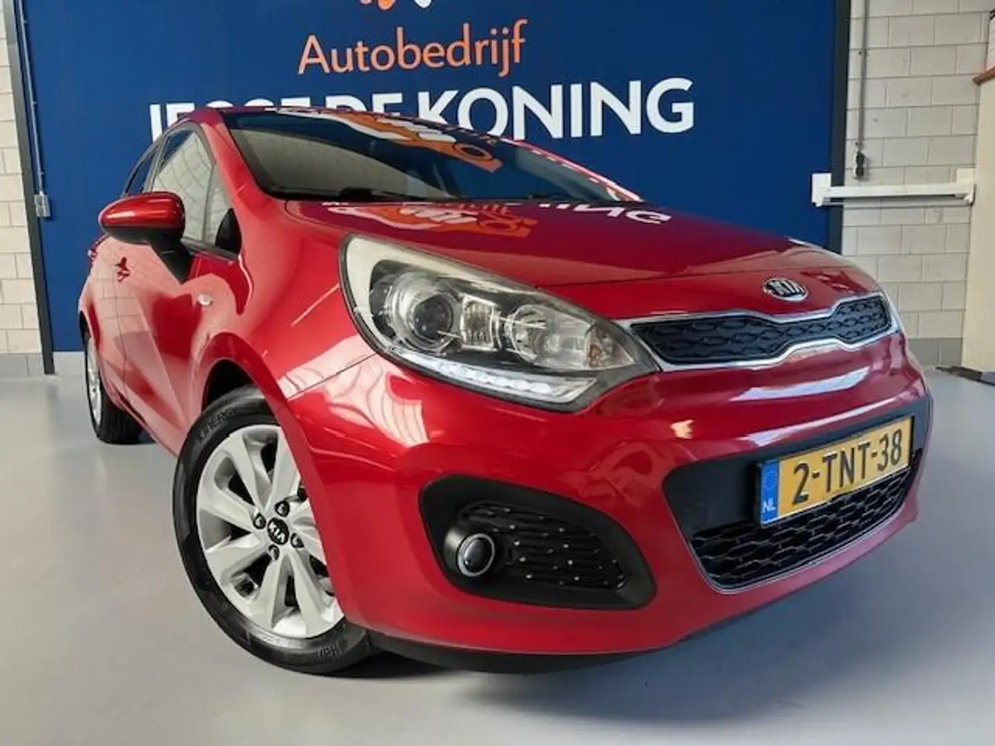 Kia Rio 1.2 CVVT BusinessLine,bj.2014,5 deurs, NAP met 159 Rood - 2