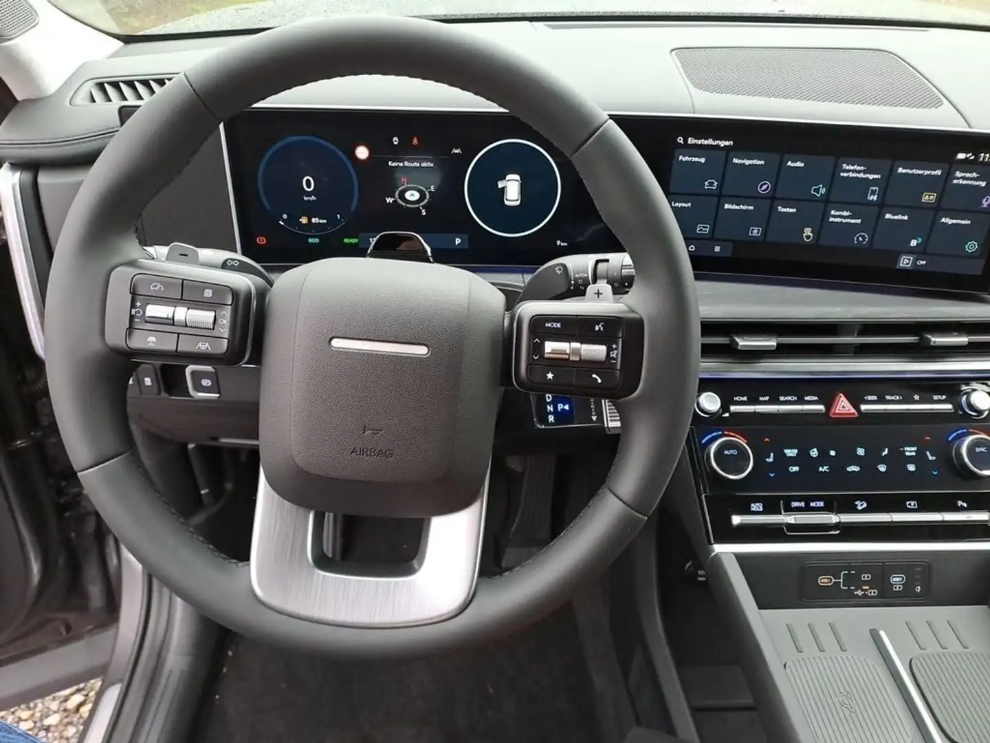Hyundai SANTA FE 1.6 T-GDi HEV 2WD AT 7 posti Grigio - 2
