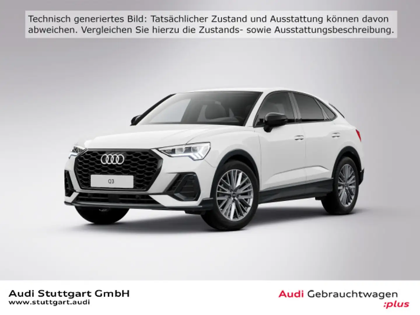 Audi Q3 35 TDI S line Leder virtC PDC+Kamer Weiß - 1
