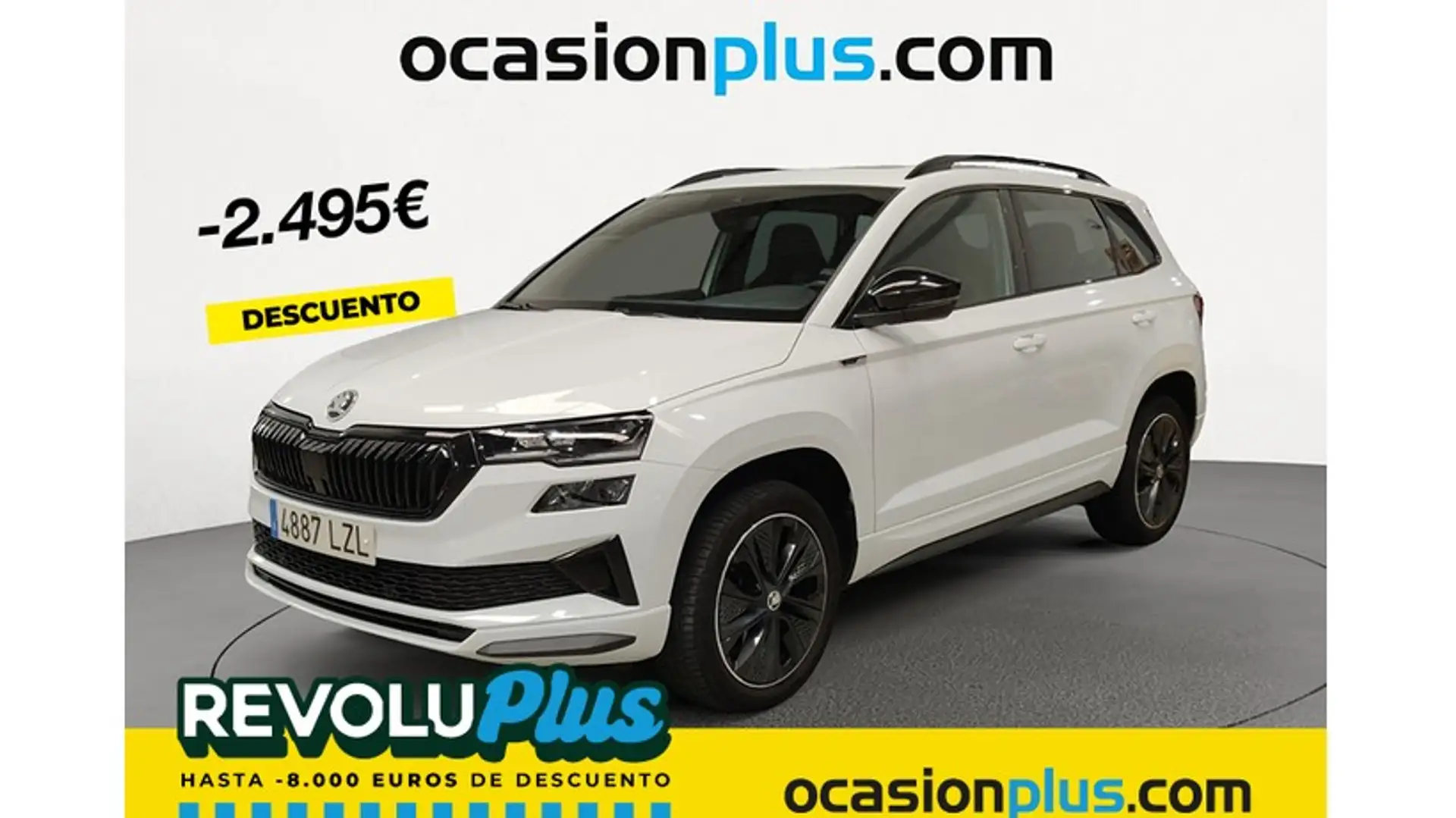 Skoda Karoq 1.5 TSI Sportline ACT Blanc - 1