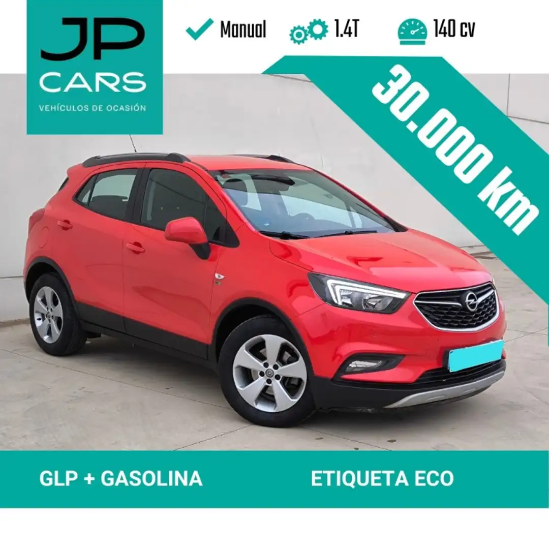Opel Mokka X 1.4T GLP 120 Aniversario 4x2 Rojo - 1