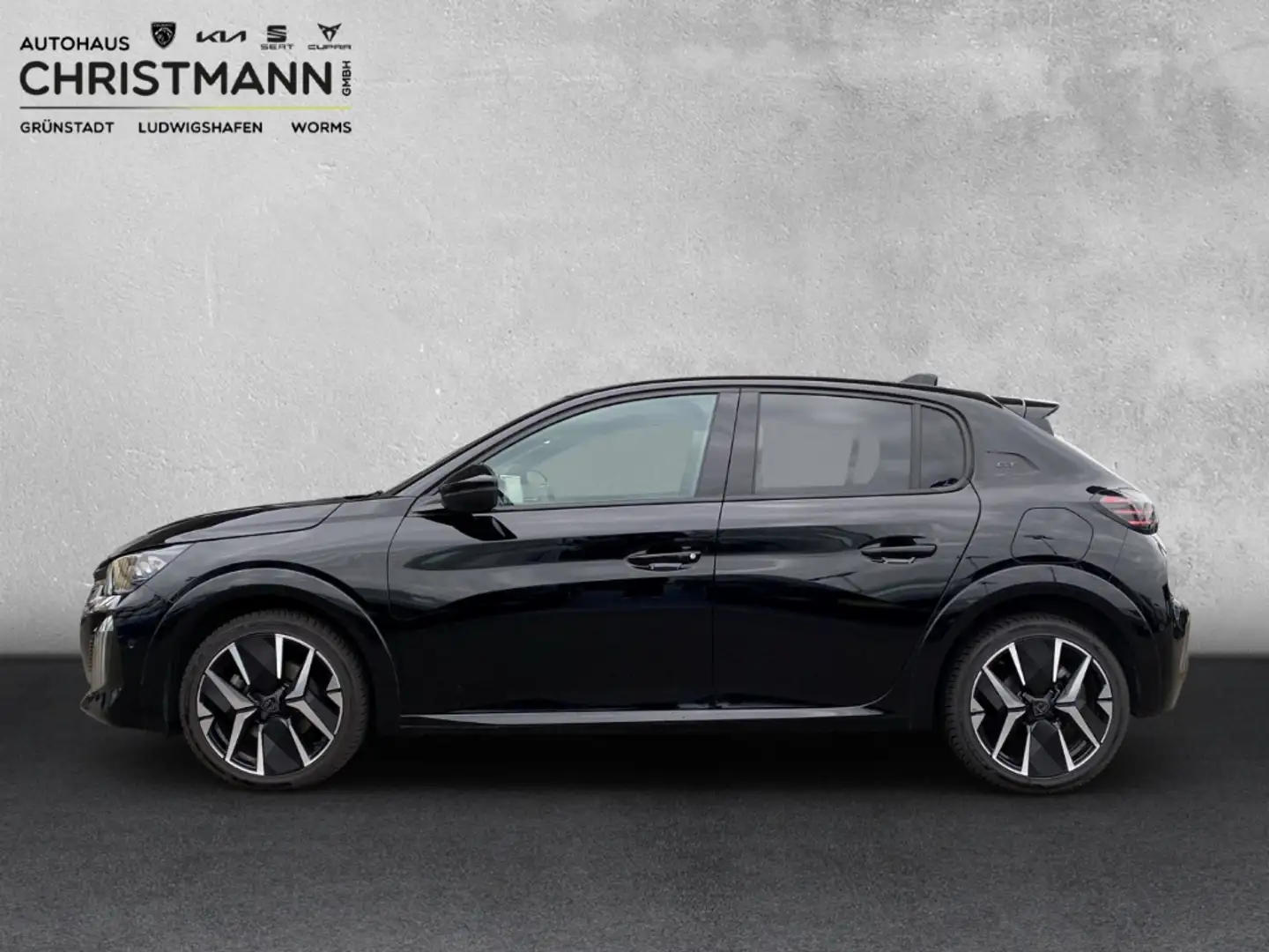 Peugeot 208 GT 1.2 PureTech 100 EU6e *Panorama*Navi*360°Kamera Nero - 2