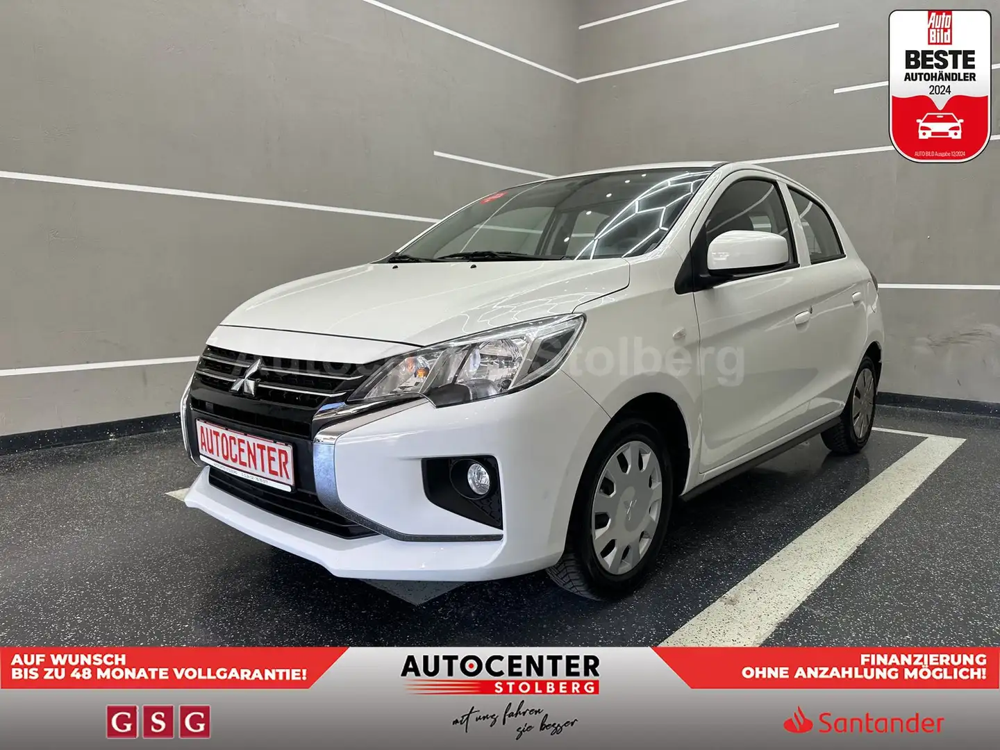 Mitsubishi Space Star Select "1-HAND-KLIMA-TÜV NEU" Bianco - 1