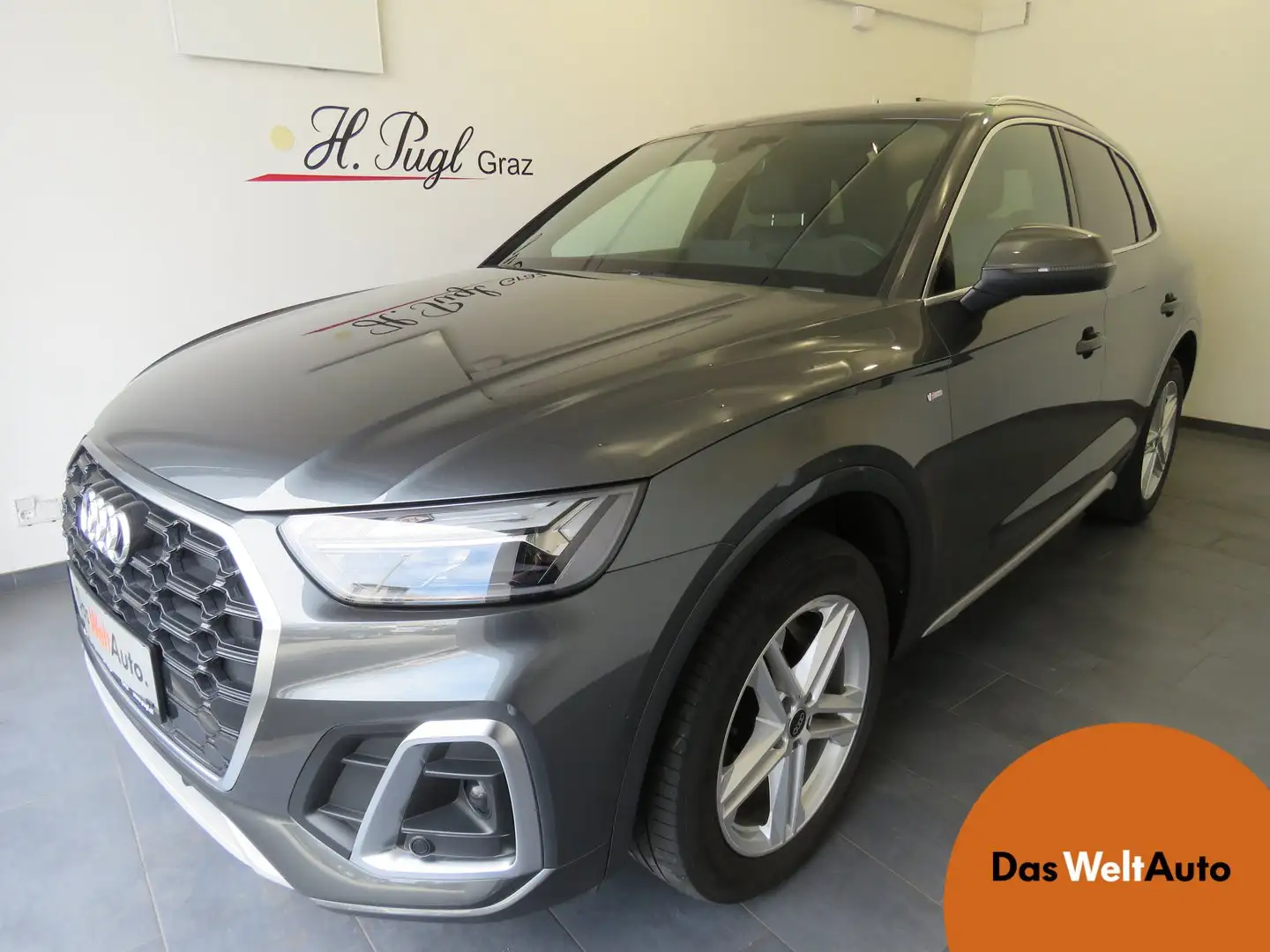 Audi Q5 40 TDI quattro S line Grijs - 1